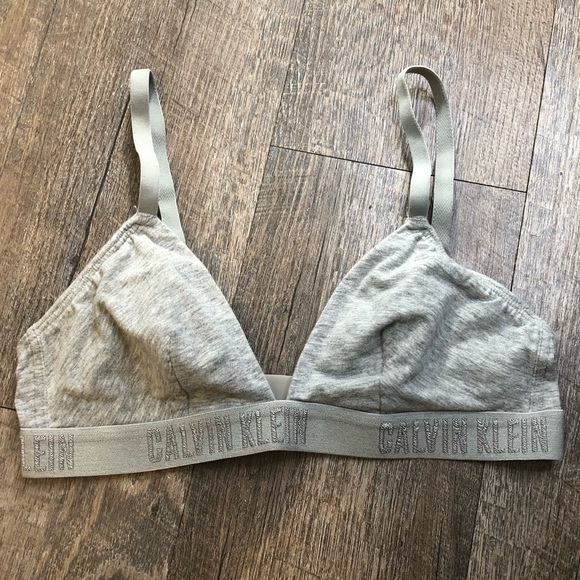Calvin Klein Other - Calvin Klein grey bralette